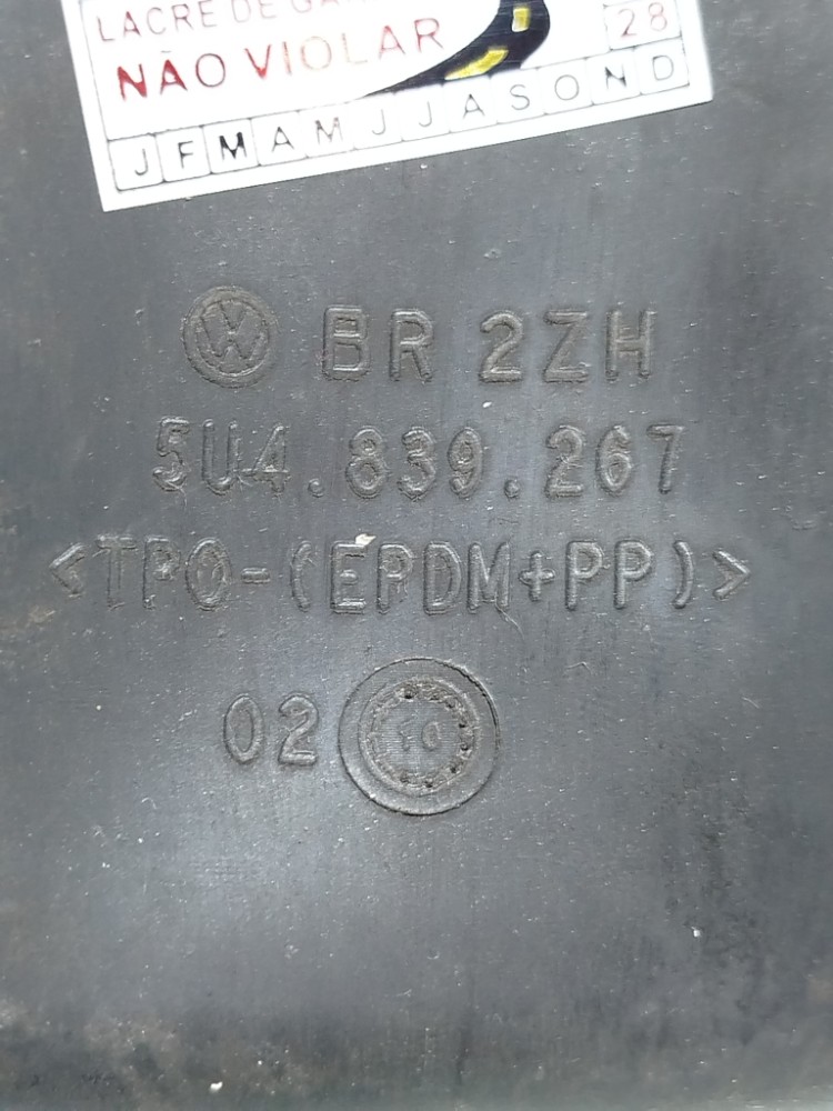 Limitador Porta Traseiro Dir Vw Gol G5 5U4839267 2