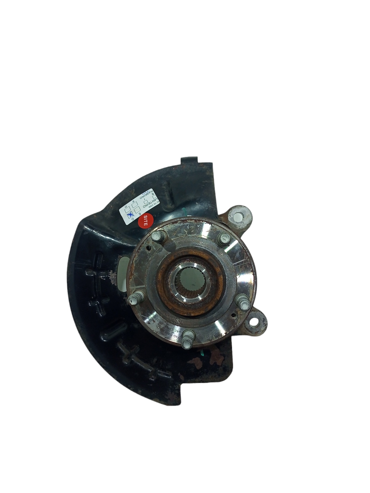 Montante dianteiro direito jac T6 2016 2.0 4