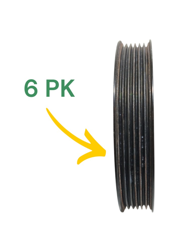 Polia Virabrequim Peugeot 206 1.6 C3 1.4 8v 9621543580 3