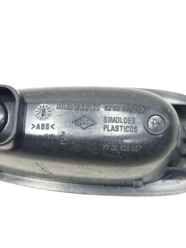 Puxador Int Porta Tras Direito Renault Clio 2007 8200149209 5