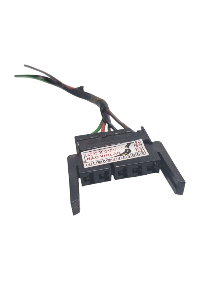 Conector Tomada Motor Limpador Galhada Vw Gol 1995 A 2005 3