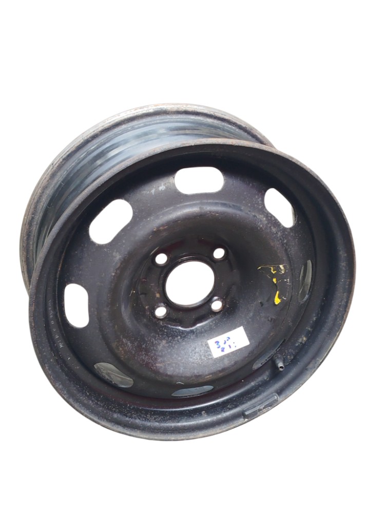 Roda Aro 15 Ferro Peugeot 307 C4 2008 Preto
