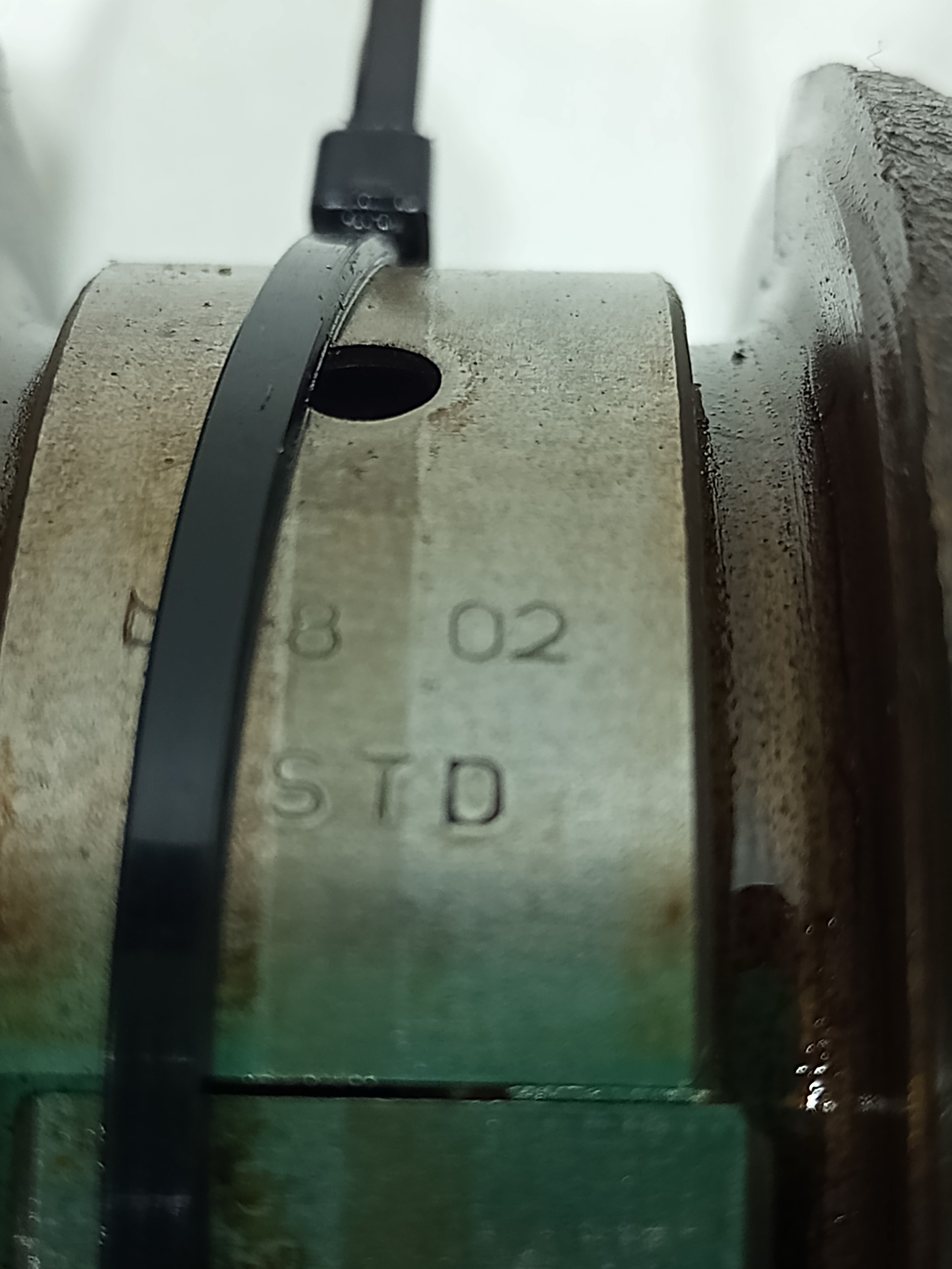 Virabrequim Std Palio 1.0 Fiasa 2000 Bronzina Mancal Encosto 10