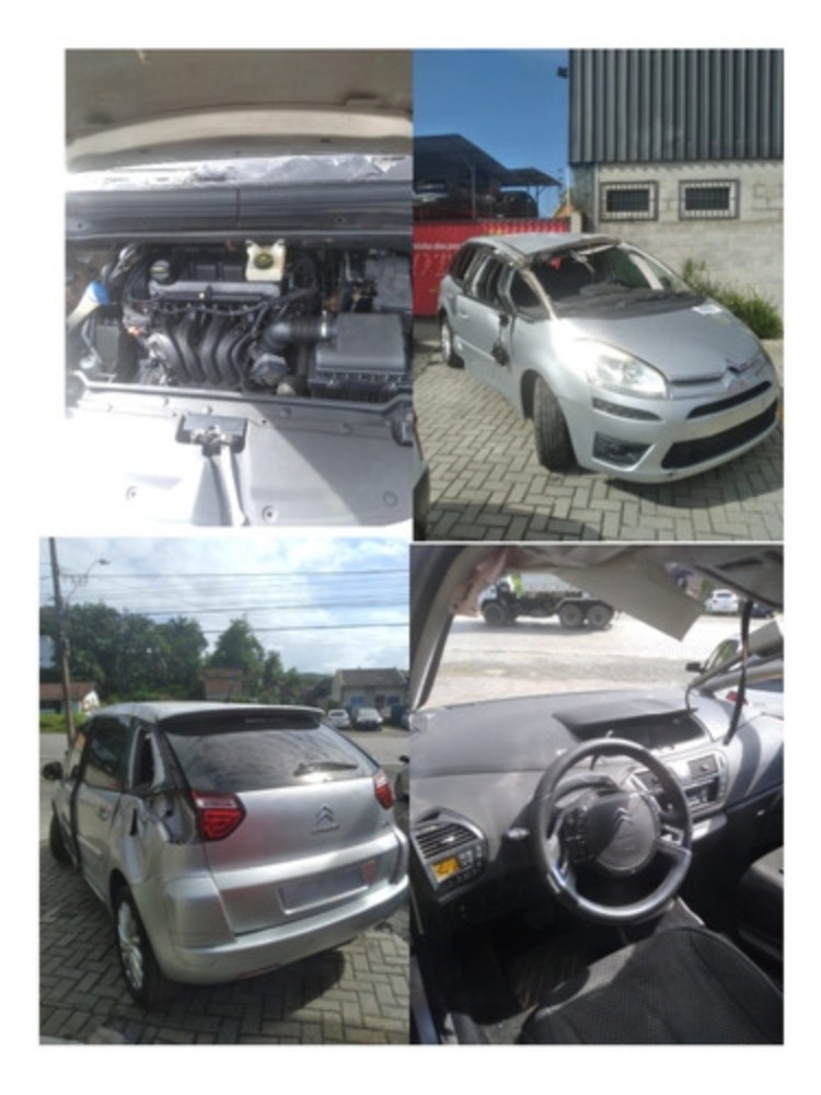 Cabo Cortina Quebra Sol C4 Picasso Glx 2.0 16v 2012 143cv 2