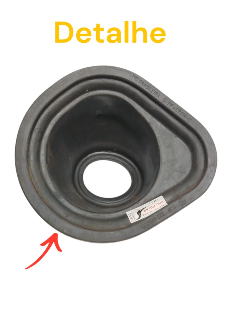 Coifa Coluna Direção Volkswagen Gol CHT 1.0 1995 377419535 1