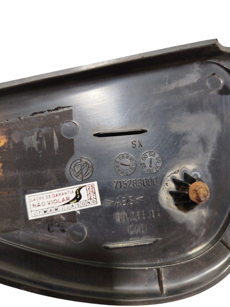 Acabamento Externo Porta Tras Esq Fiat Palio 1999 715283000 Preto 6