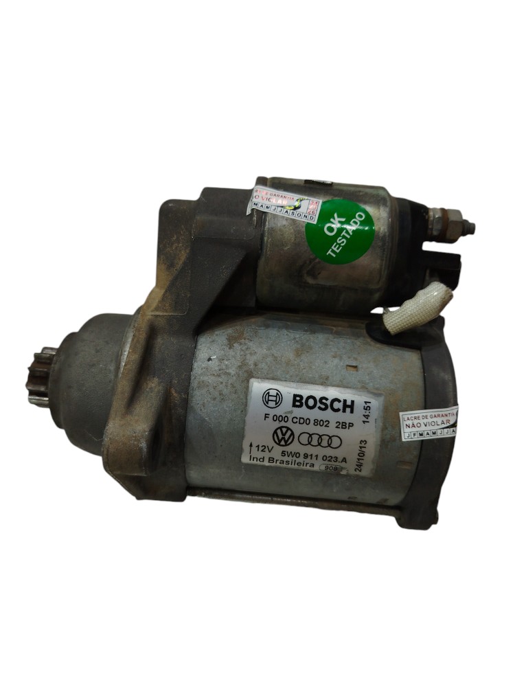 Motor Arranque Partida Gol G4 1.0 8v 2007 A 2014 5W0911023A 6