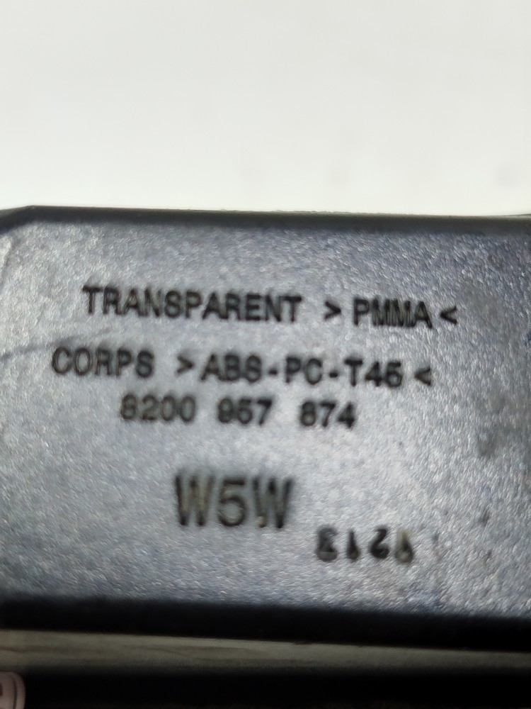 Luz Lanterna Placa Renault Clio Logan Sandero 2014 A 2014 5