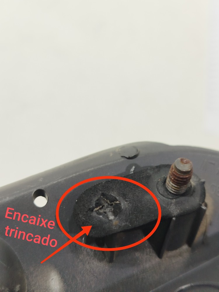 Moldura Tampa Friso Traseiro Ford Fiesta 2013 2s65a43836a  Azul 1