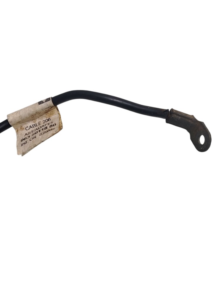 Cabo Negativo Bateria Peugeot 206 2001 9635011880 4