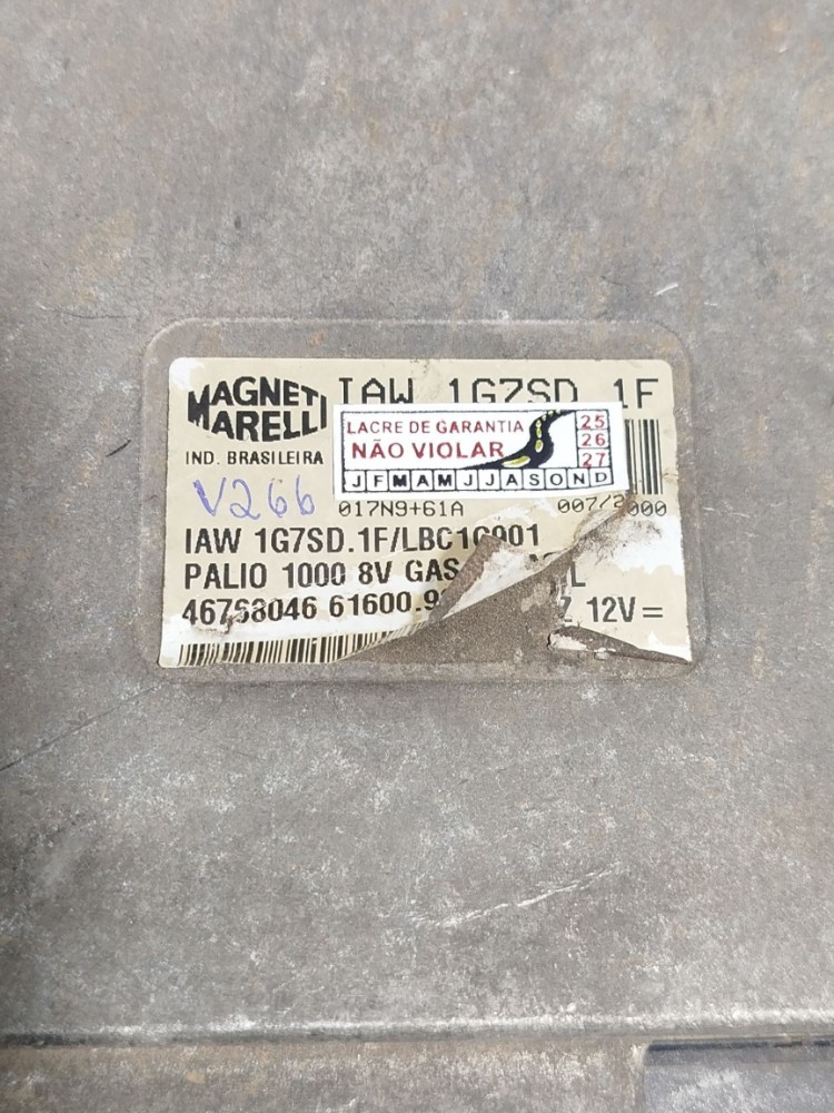 Módulo injeção Fiat Palio 1.0 2000 IAW1G7SD1F 2