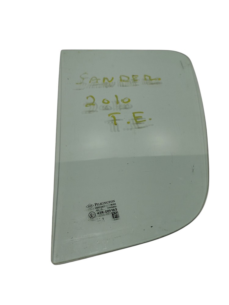 Vidro fixo traseiro Esquerdo Sandero 2010 43R001163 3