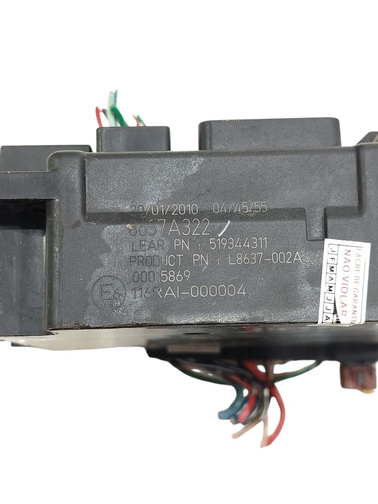 Caixa Fusivel Mitsubishi Outlander 2010 L8637-002a 12