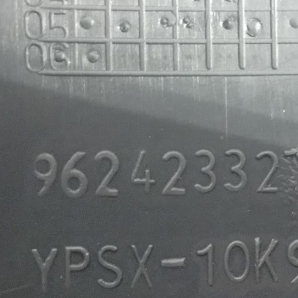 Moldura Painel Instrumentos Peugeot 206 2006 2009 7