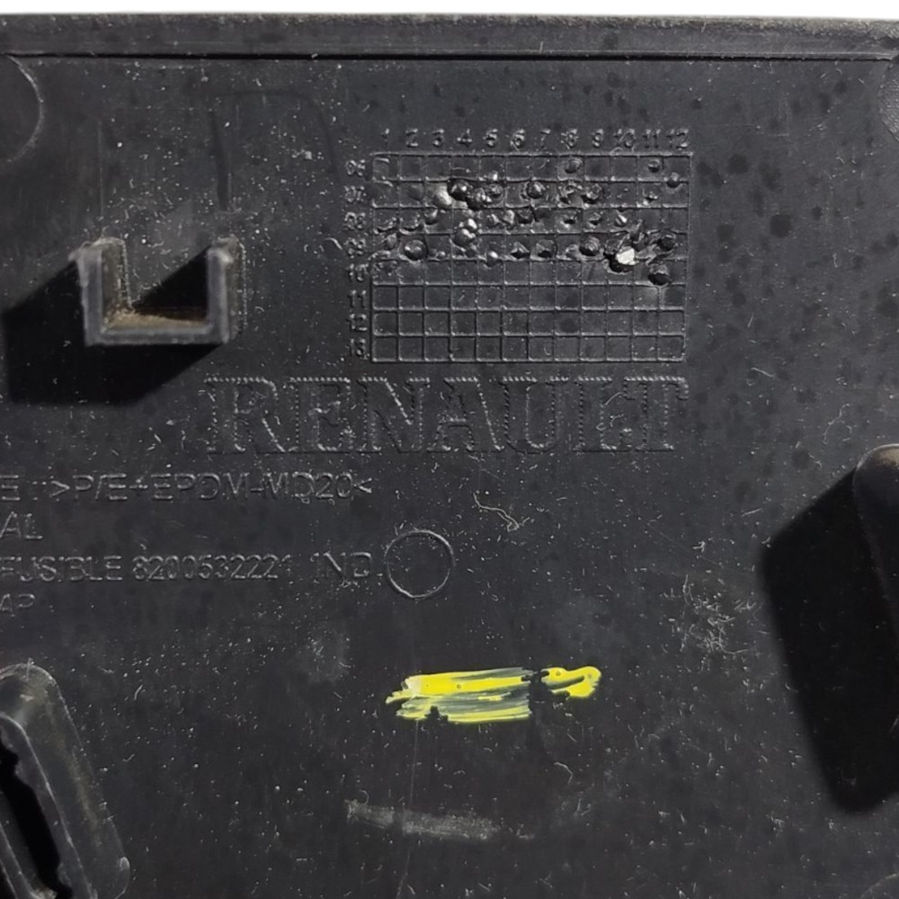 Tampa Fusíveis Renault Logan 2008 2009 2010 2011 2012 13