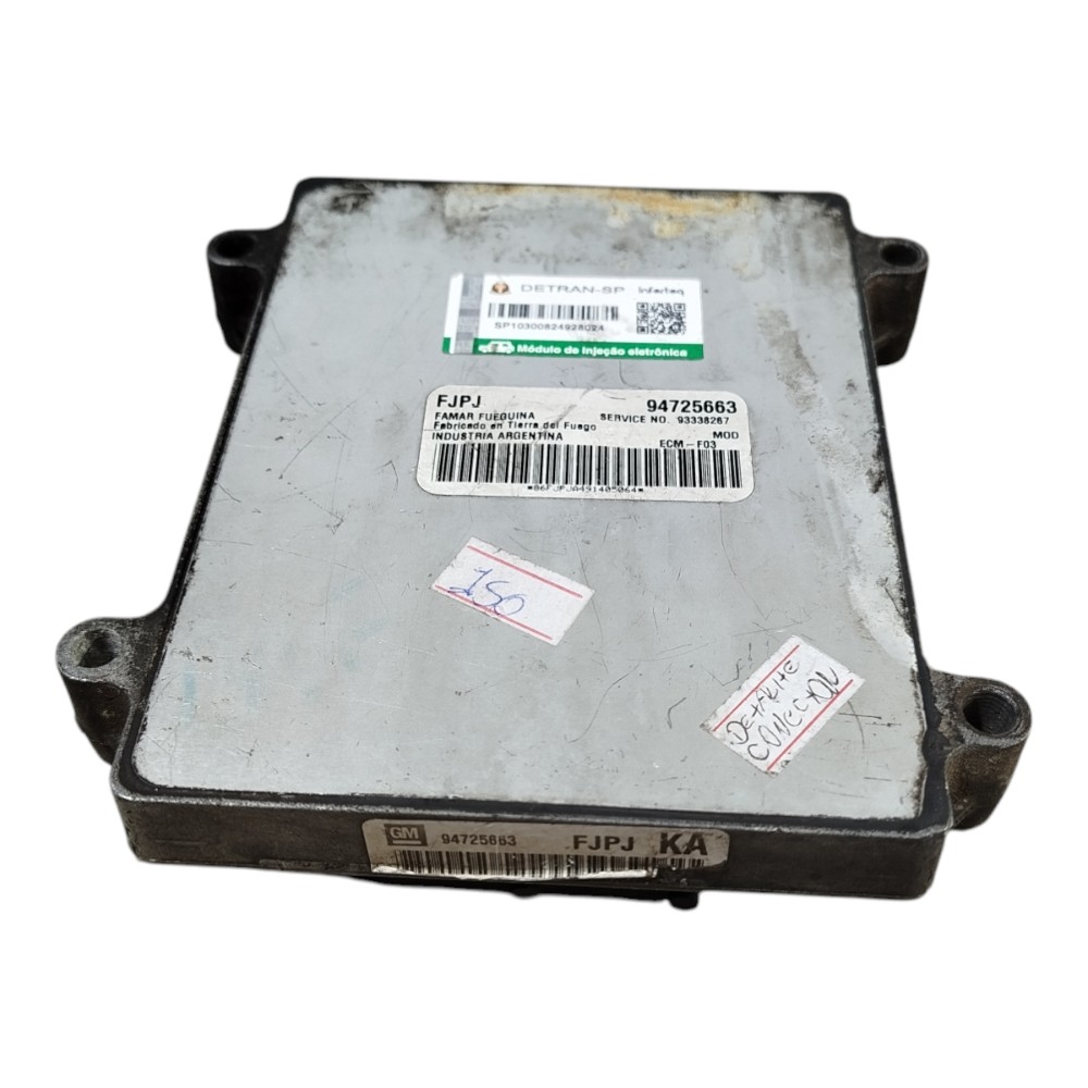 Módulo Injeção Gm Chevrolet Meriva 1.4 Detalhe 5