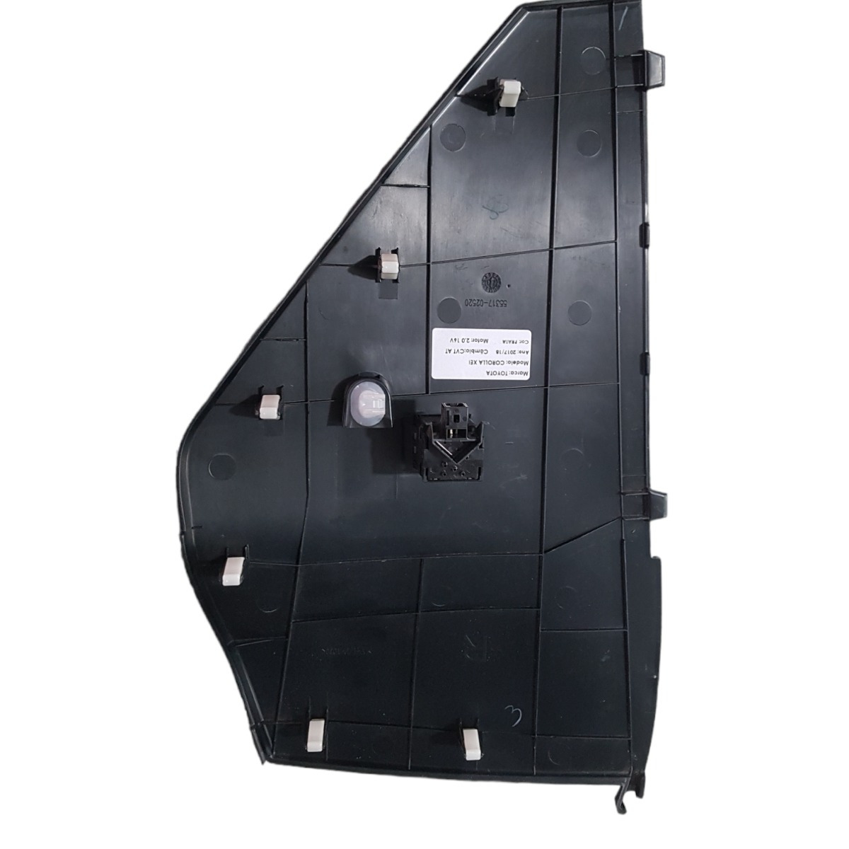 Moldura Tampa Painel Lateral Toyota Corolla 2014 2019 2