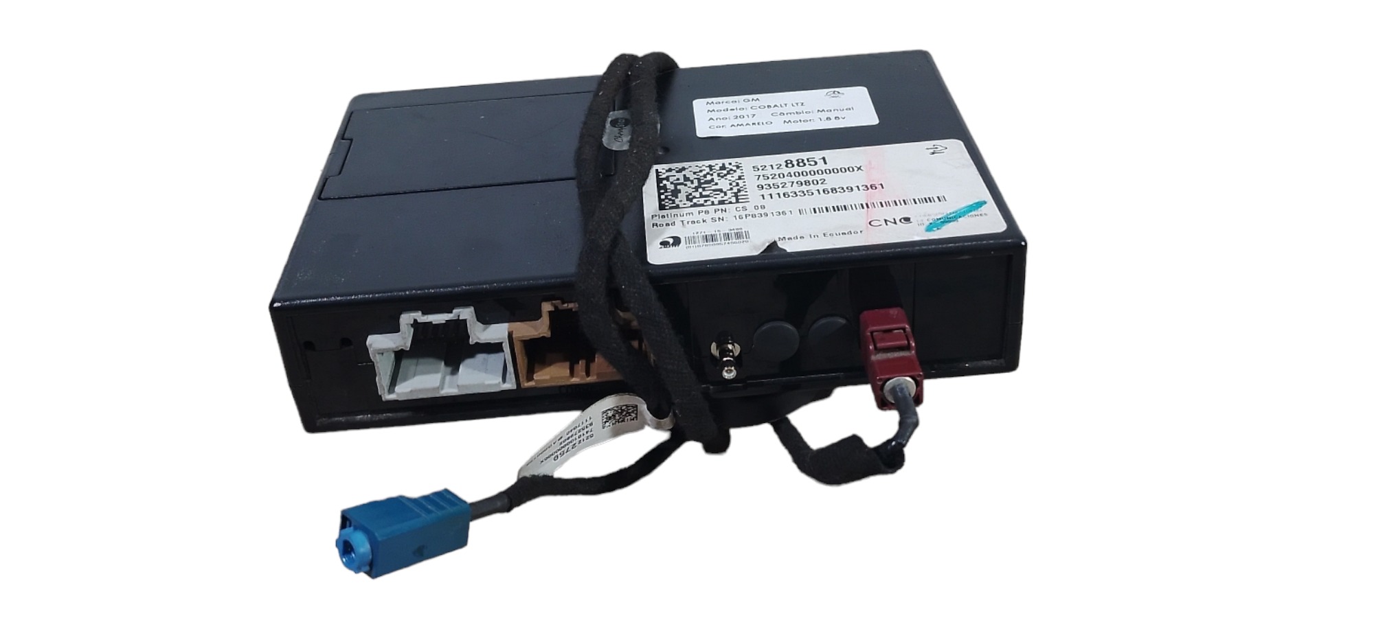 Kit Mutimídia Central Mylink Gm Cobalt 2017 2850061c 8