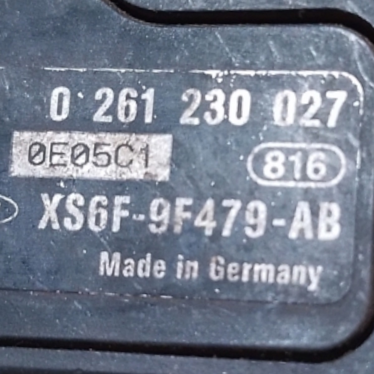 Sensor Map Ford Ecosport Courier Fiesta 1.6 Flex 2005 2012 6