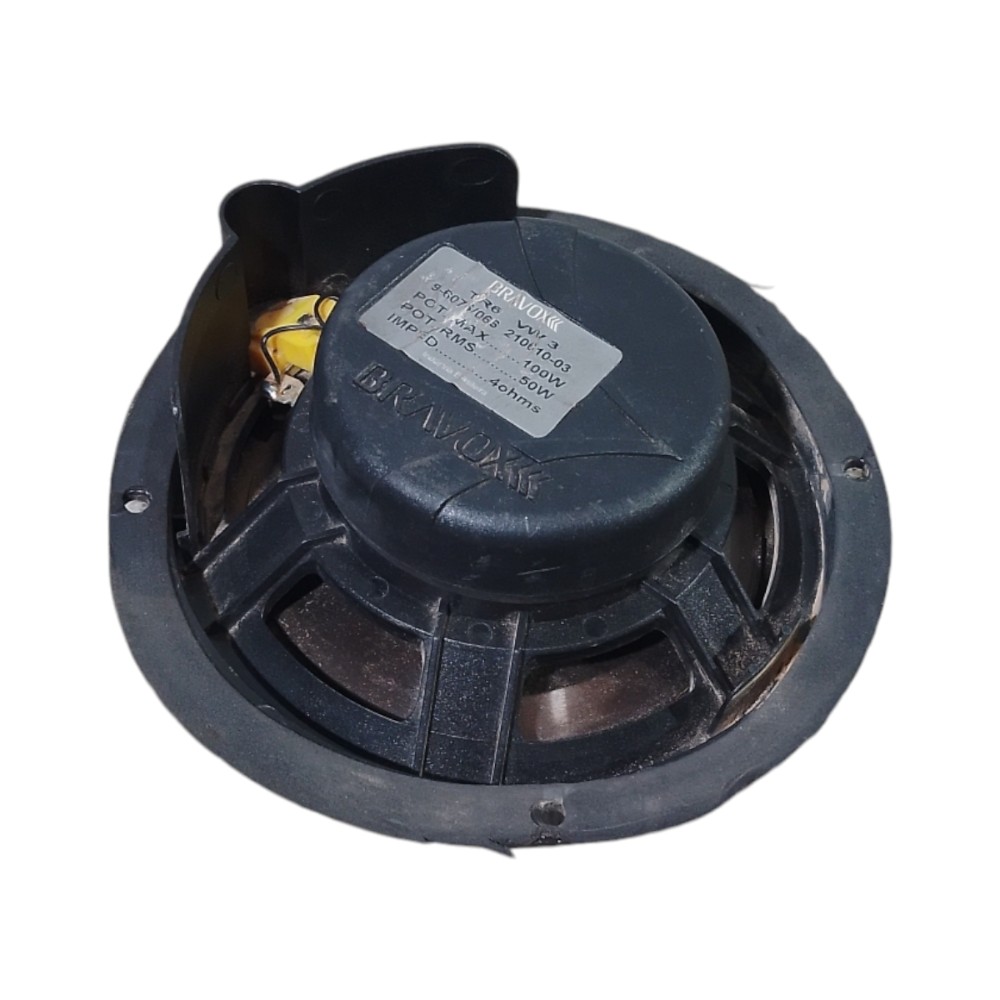 Par Alto Falante Volkswagen Gol G5 Bravox Preto 11