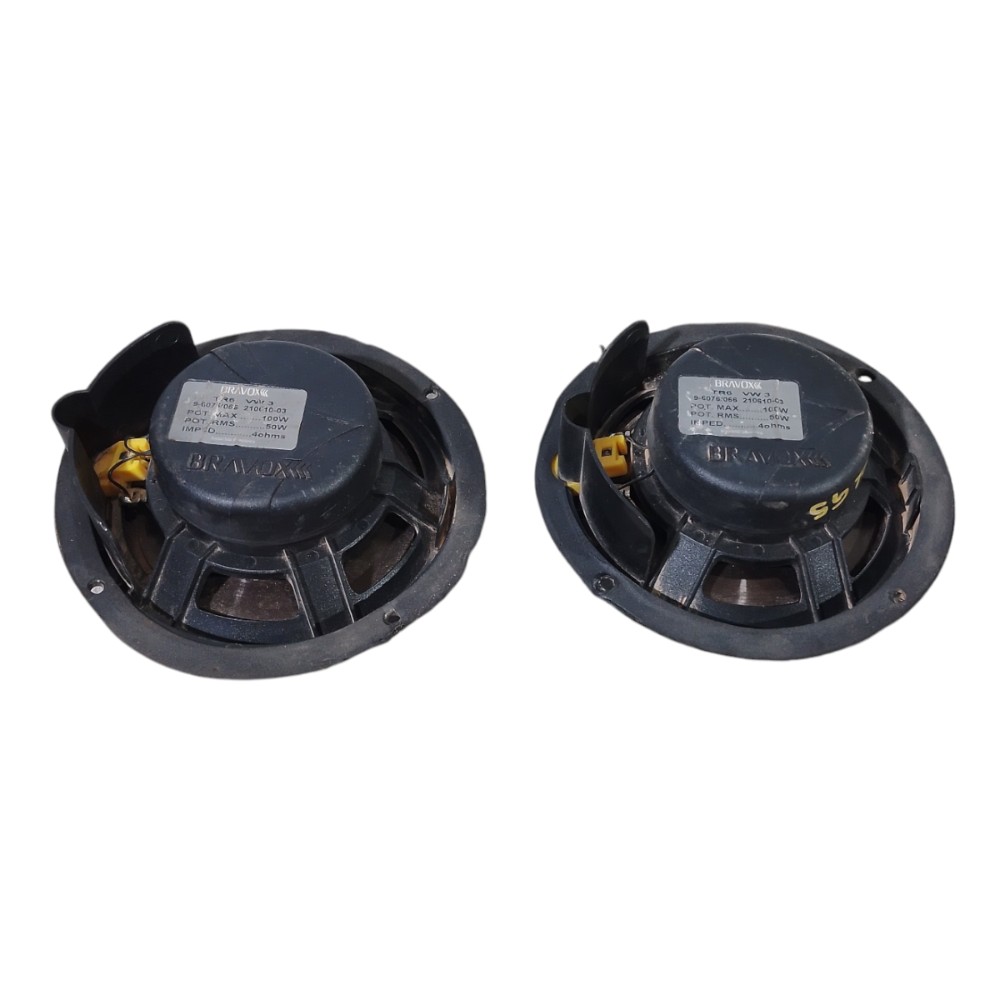 Par Alto Falante Volkswagen Gol G5 Bravox Preto 5