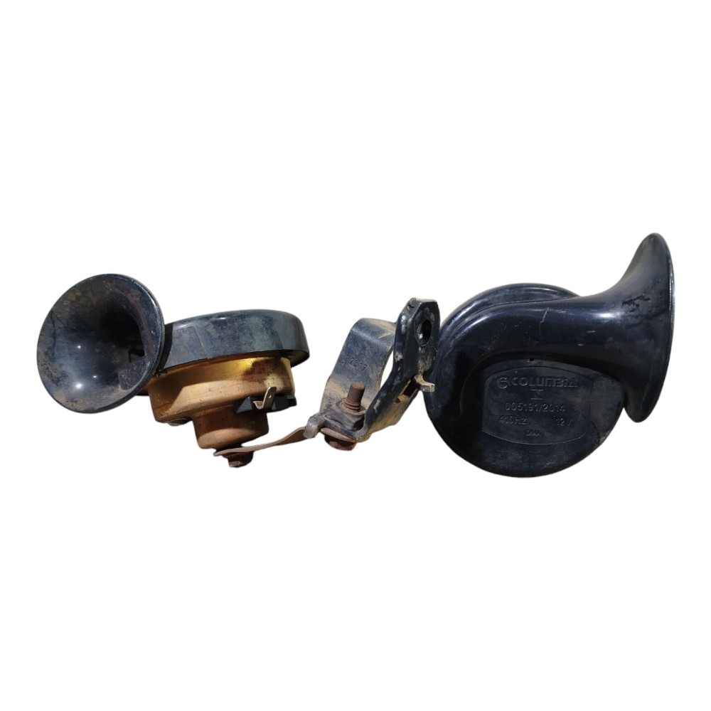 Buzina Caracol Columbia Dupla 410hz 12v Dmx