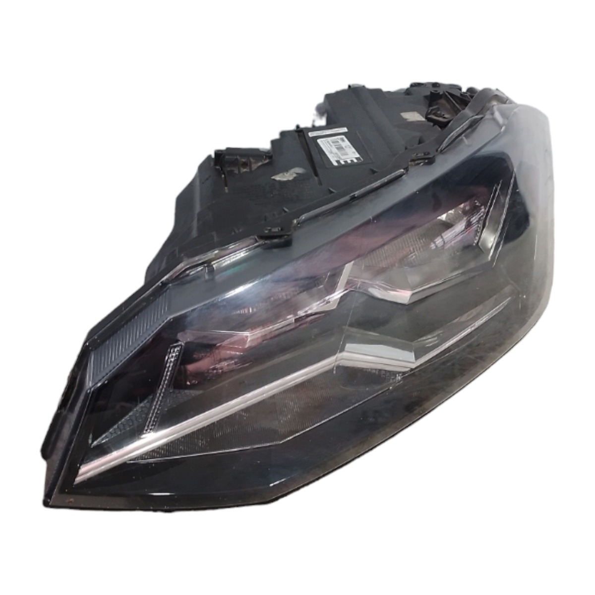 Farol Esquerdo Volkswagen Polo 2018 2019 2020 2021 Detalhe Esquerdo