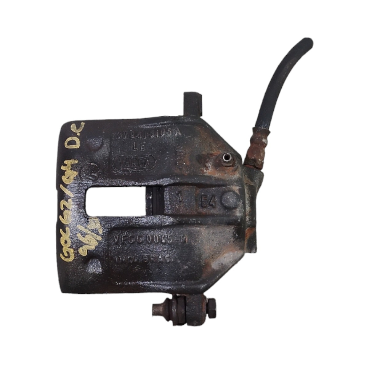 Pinça freio Diant. Esquerdo Vw Gol G2 G4 1996 2010 Ventilado
