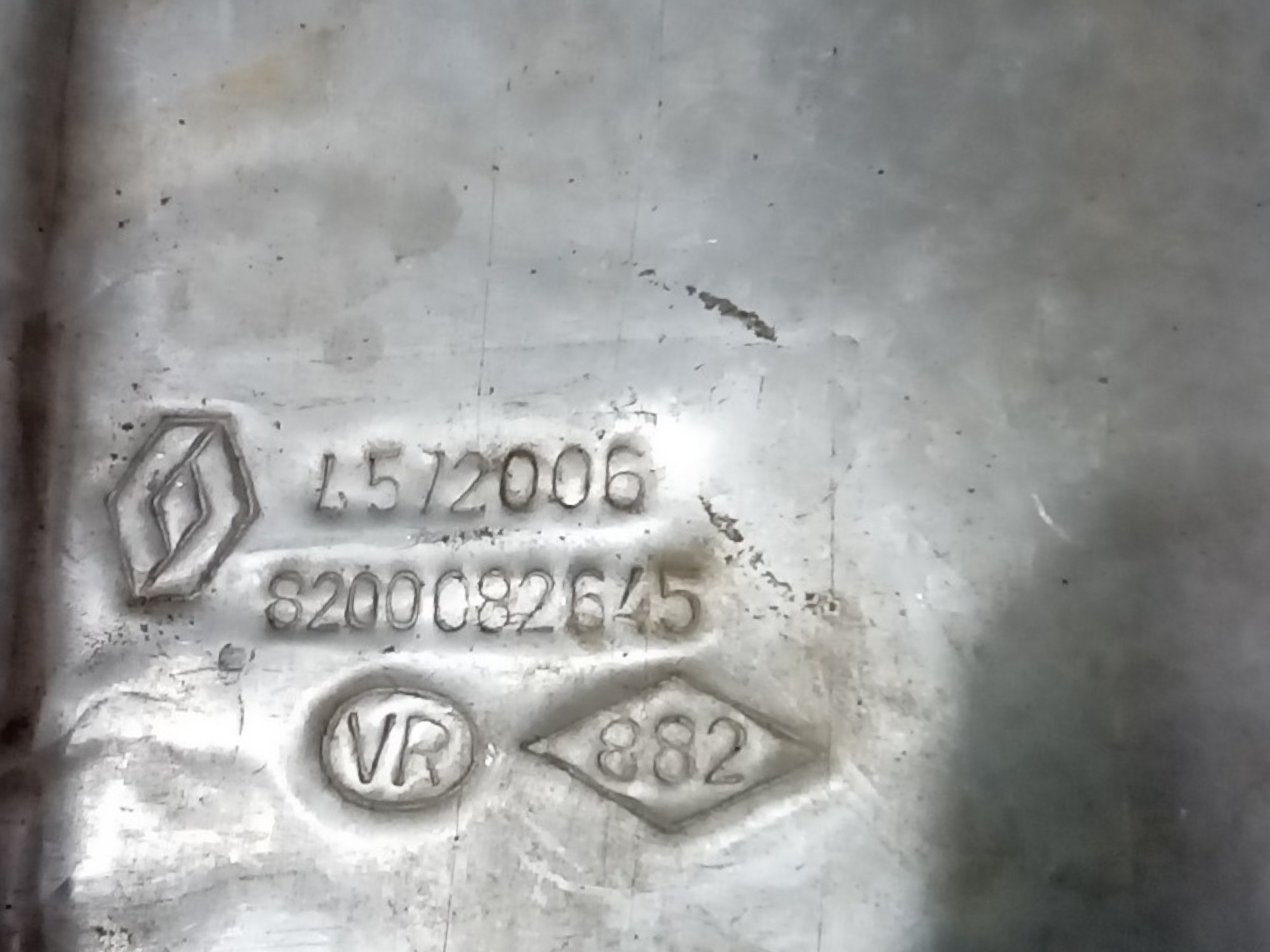 Defletor Coletor Escape Renault Clio 2006 8200082645 5