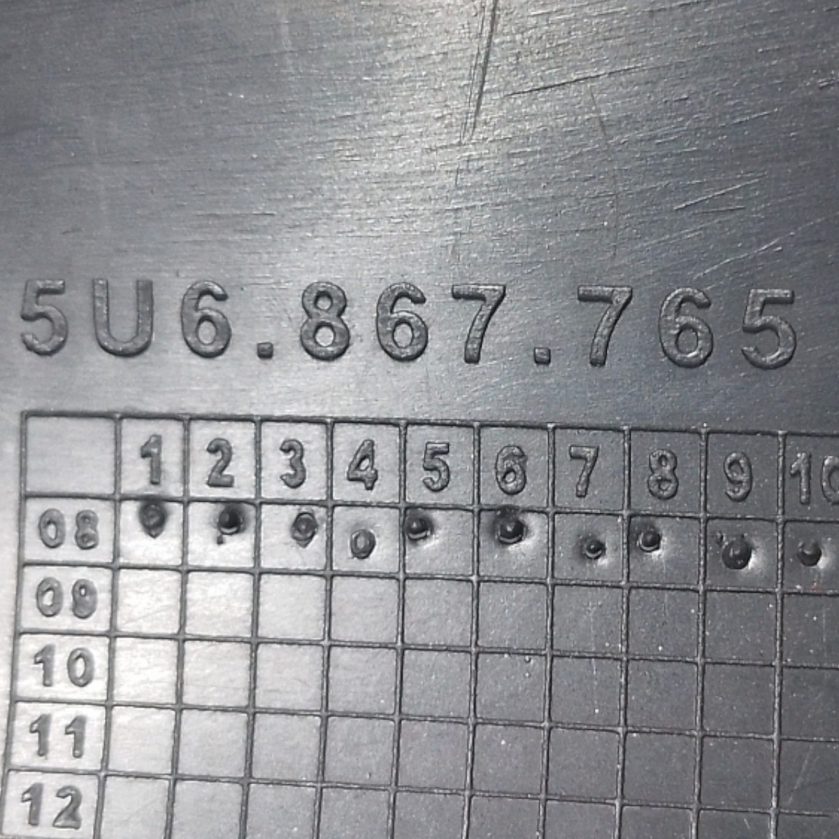 Acabamento Soleira Traseira Esquerda Volkswagen Voyage 2010 8