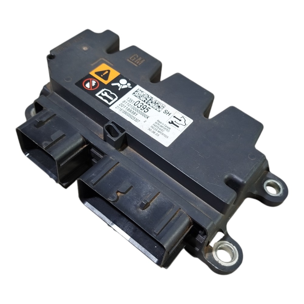 Módulo Airbag Gm Chevrolet Onix 2016 2017 2018 2019 2020 3