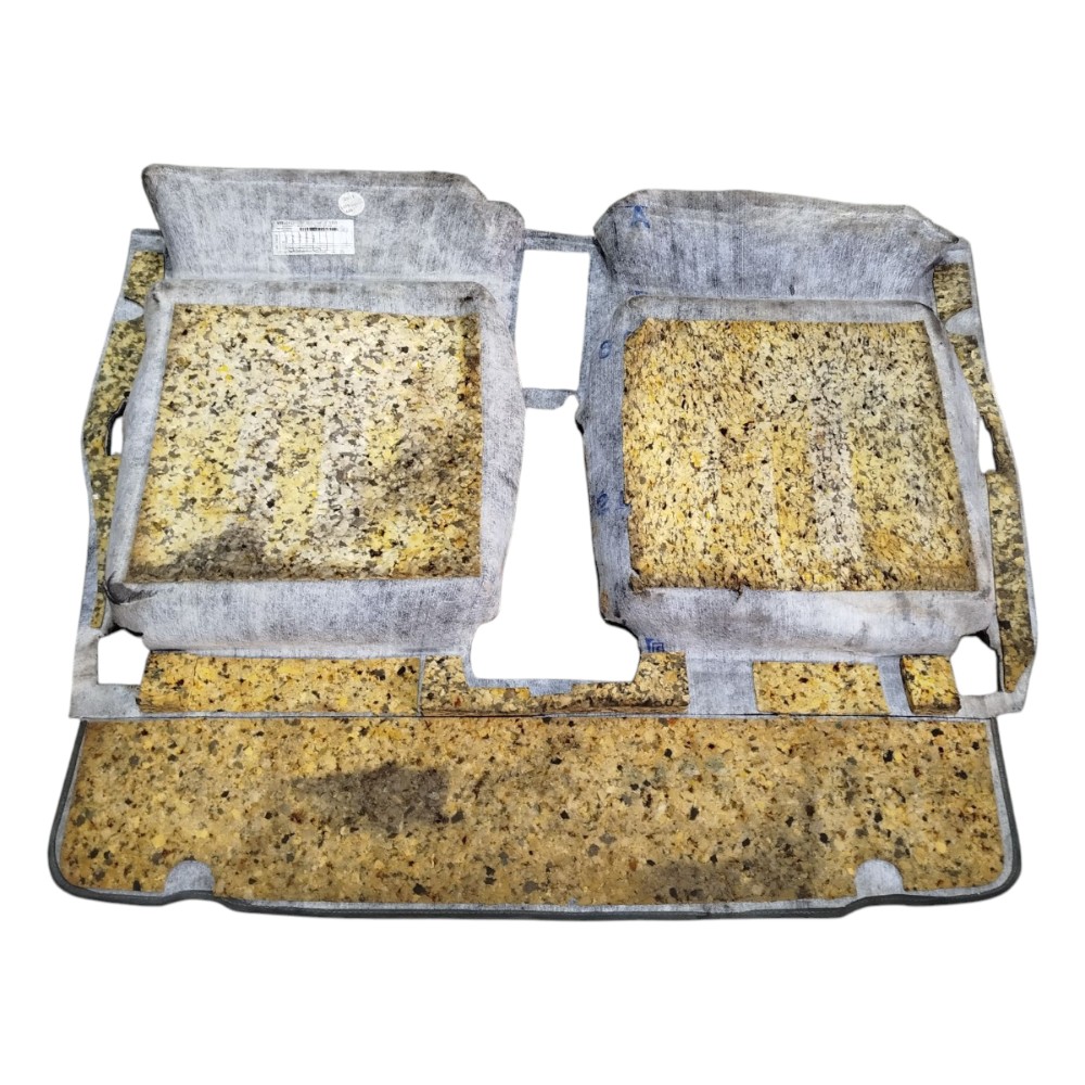 Carpete Assoalho 3 Partes Gm Chevrolet Zafira 2009 2010 11