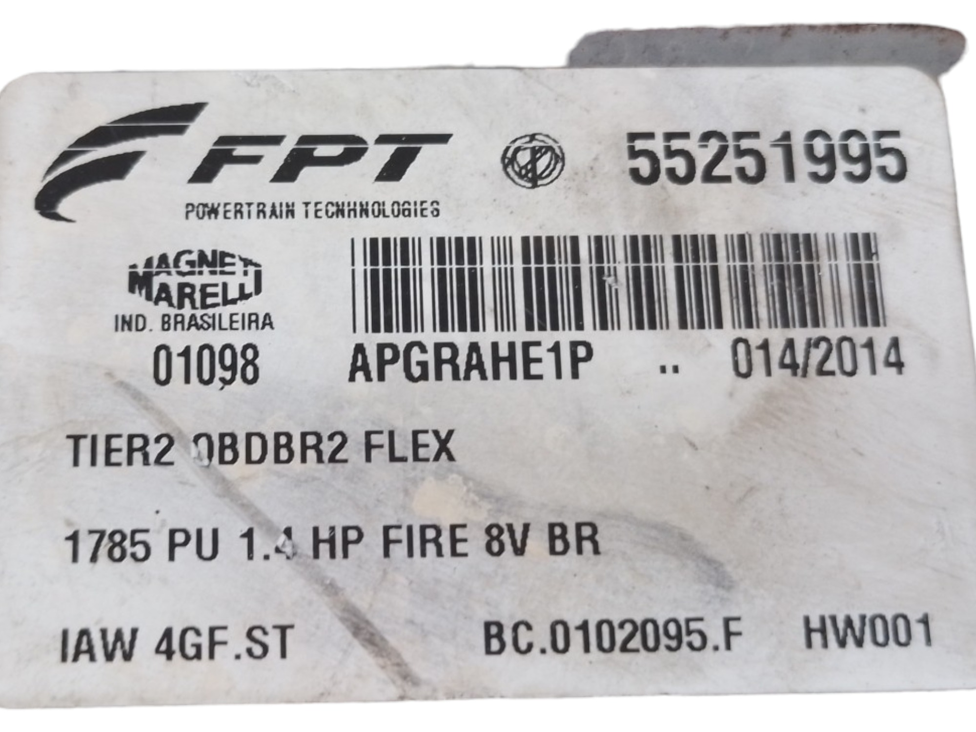 Módulo Injeção Fiat Strada 1.4 8v 2014 2015 Working 5