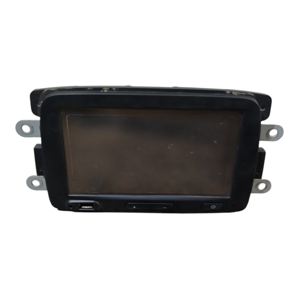 Multimídia Renault Sandero Logan 2015 2016 2017 2018 2020 Preto