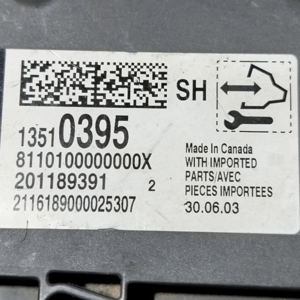 Módulo Airbag Gm Chevrolet Onix 2016 2017 2018 2019 2020 13