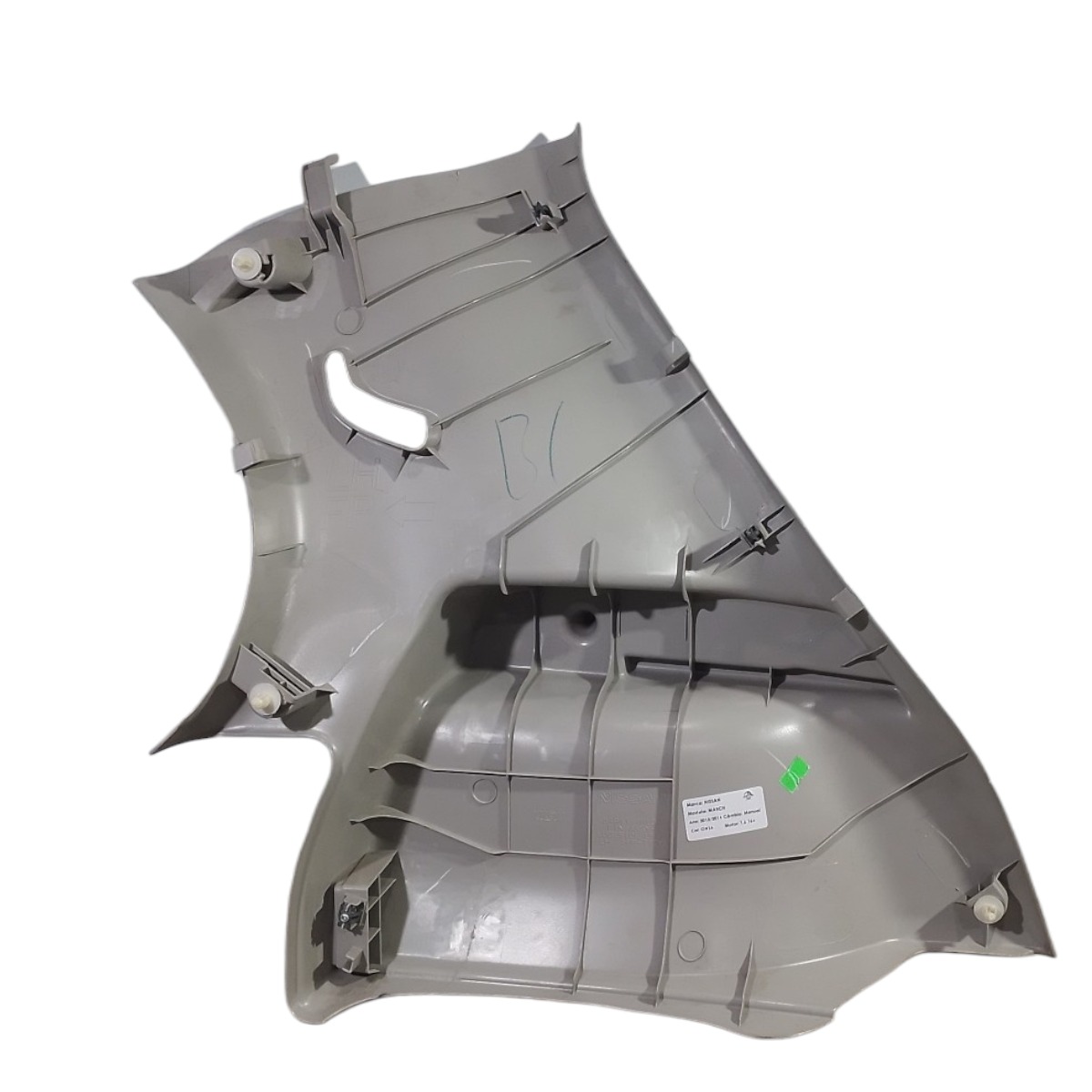 Acabamento Suporte Bagagito Nissan March 2013 2014 4