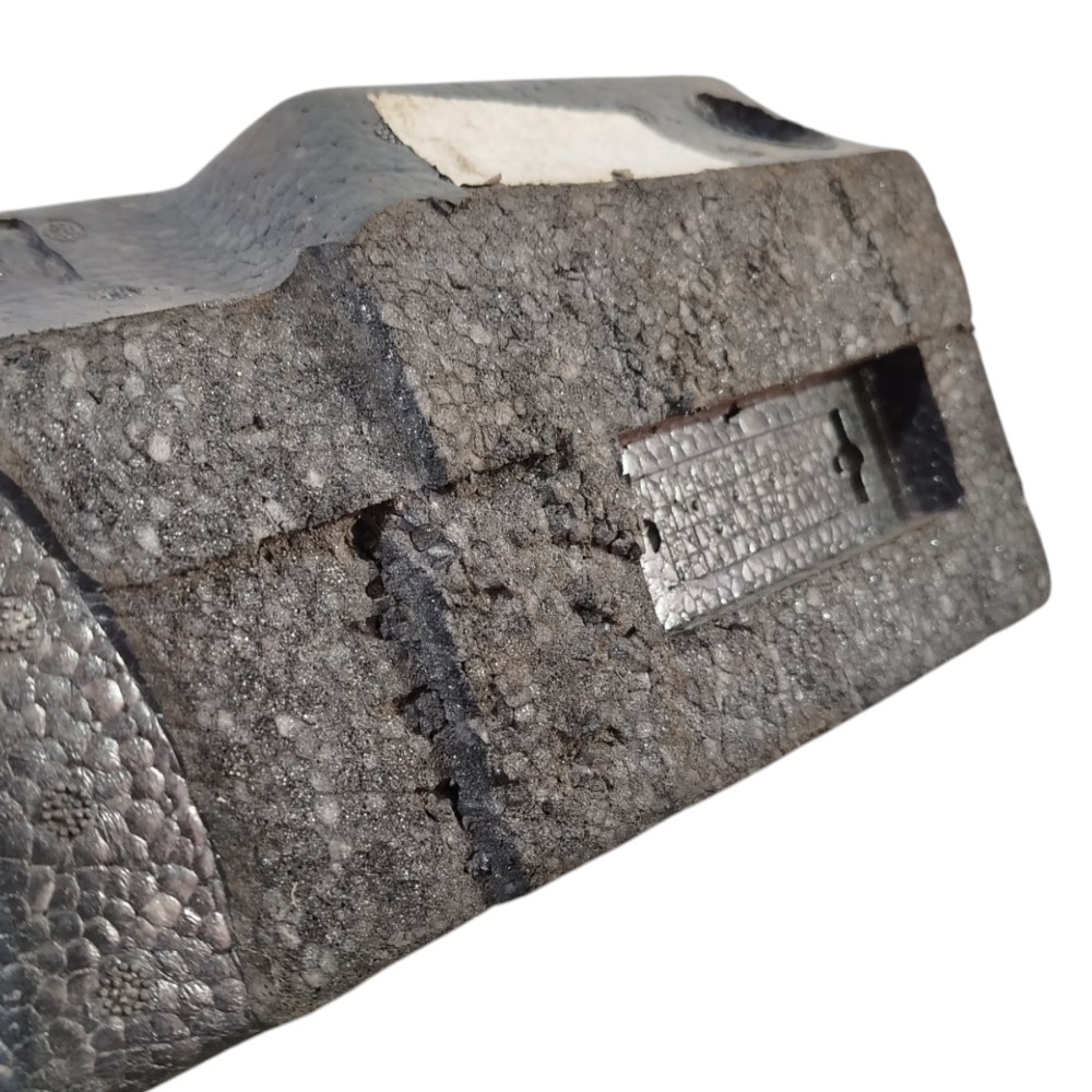 Absorvedor Impacto Parachoque Dianteiro Vw Gol 2011 Avaria 17