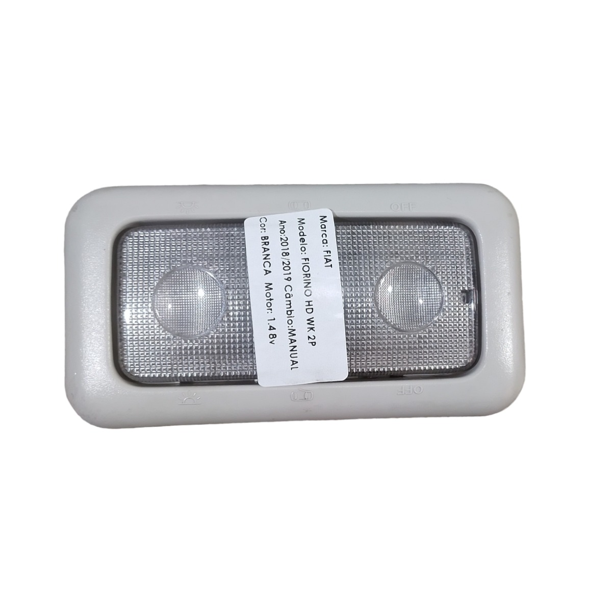 Luz Teto Cortesia Fiat Fiorino Hd Wk 2018 2019