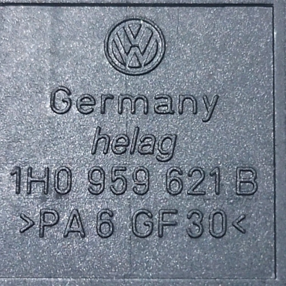 Botão Desembaçador Vidro Traseiro Volkswagen Golf 1996 11