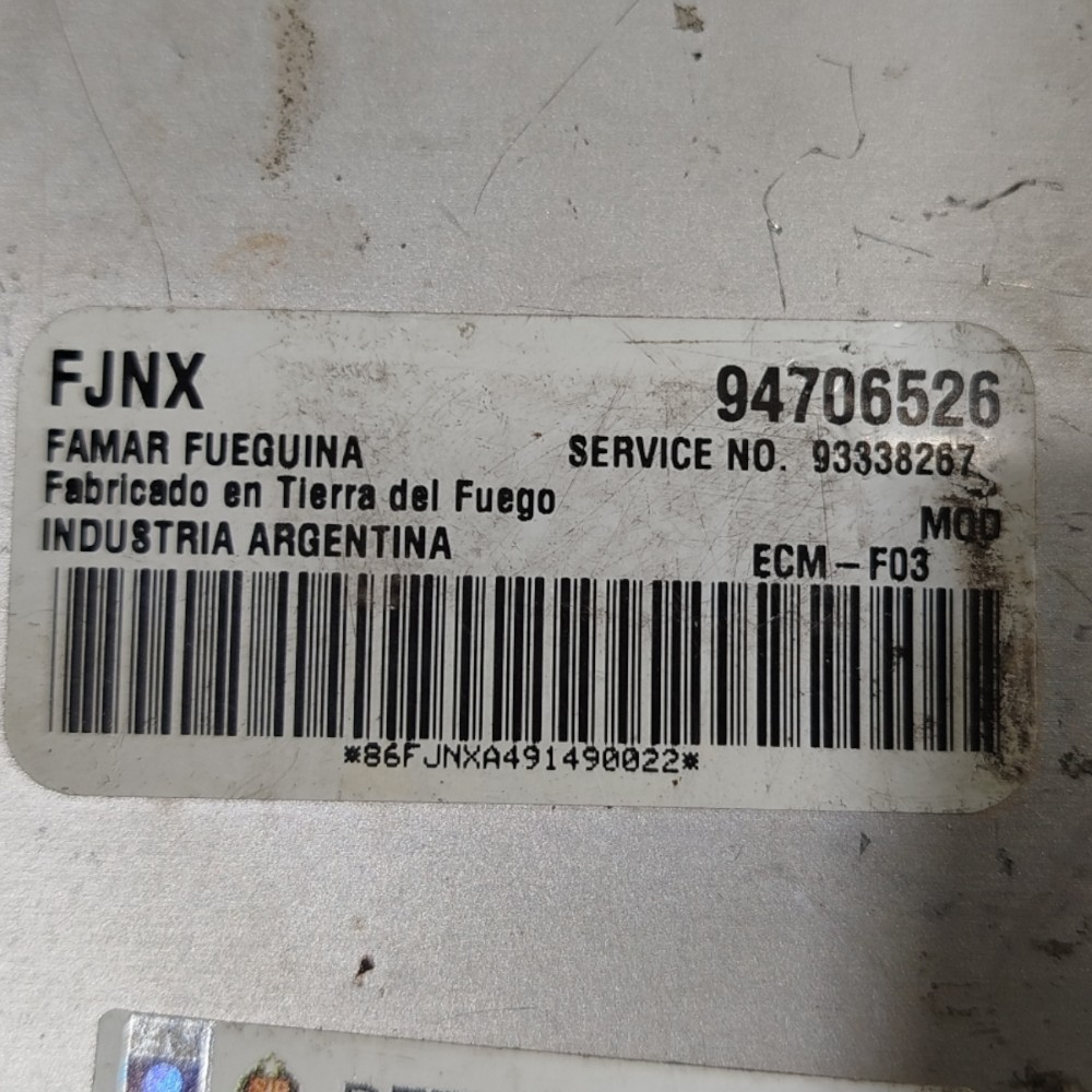 Módulo Injeção Gm Chevrolet Celta Prisma 1.0 Flex 2007 2014 15