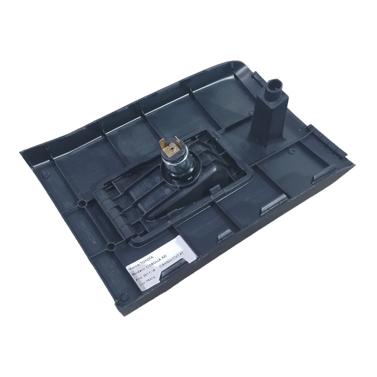 Moldura Console Tomada Toyota Corolla 2017 2018 Traseiro C 5