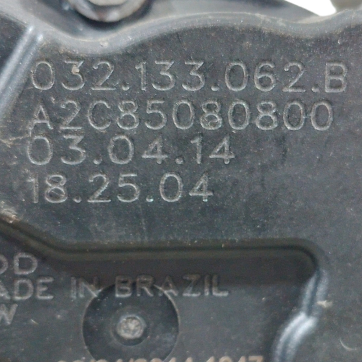 Corpo Borboleta Tbi Vw Saveiro Cross Voyage Spacefox 1.6 16v 9