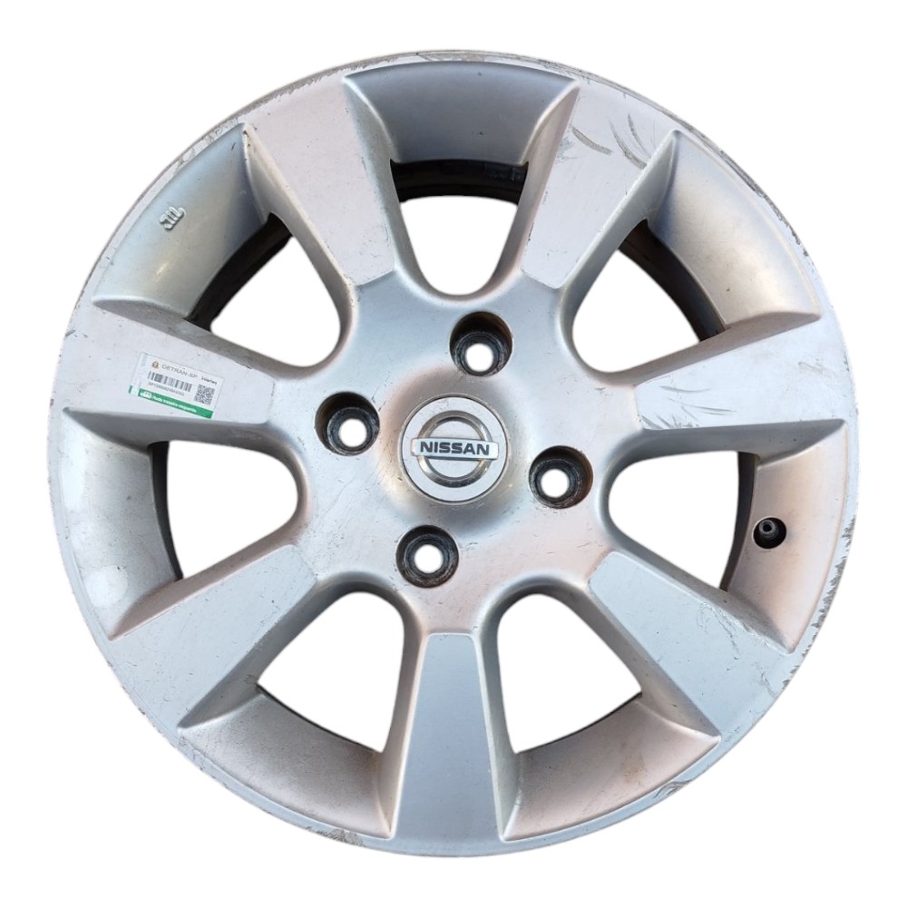Jogo Rodas Aro 15 Nissan Tiida Livina Sentra 4×114 7
