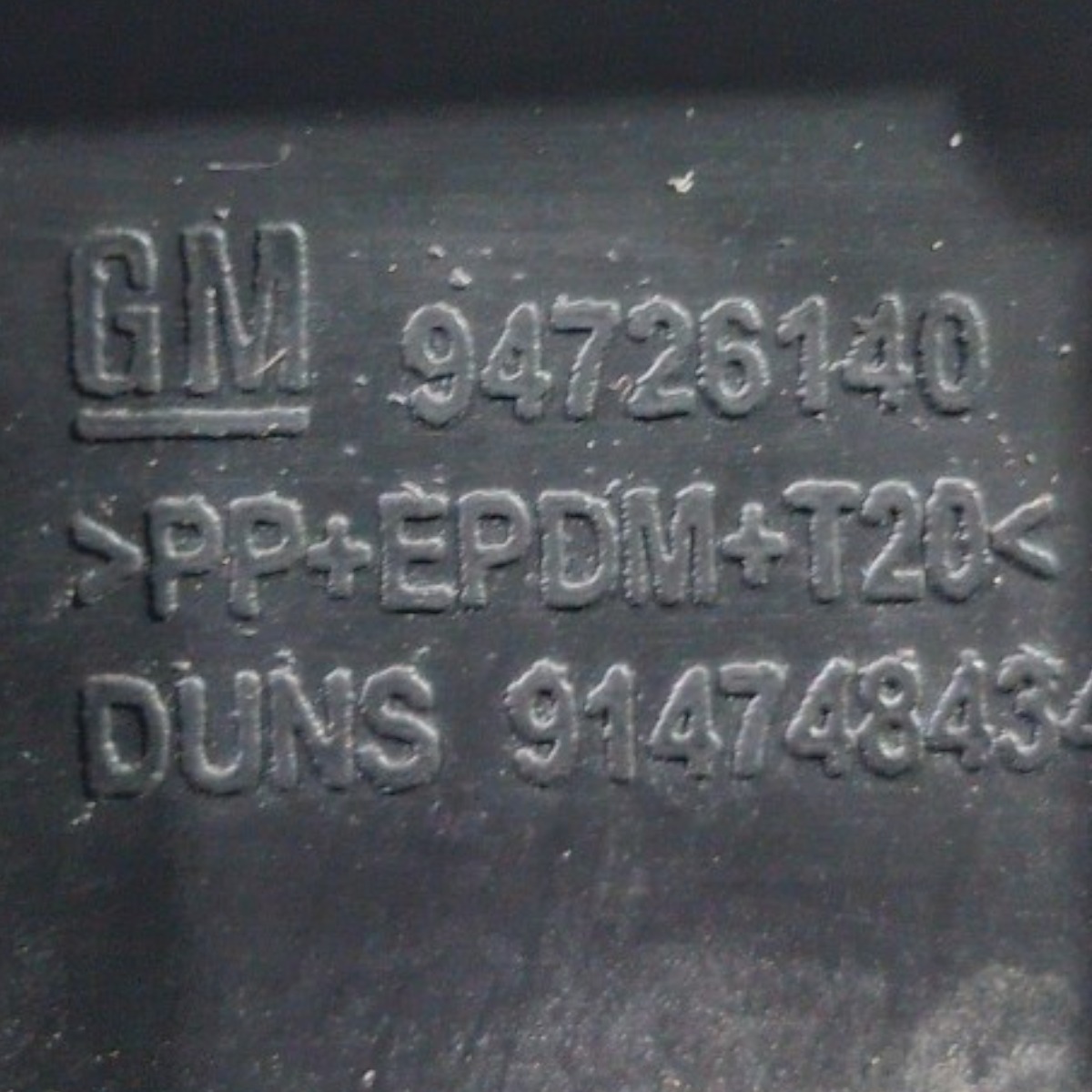 Moldura Inferior Painel Gm Cobalt Ltz 2017 94726140 5
