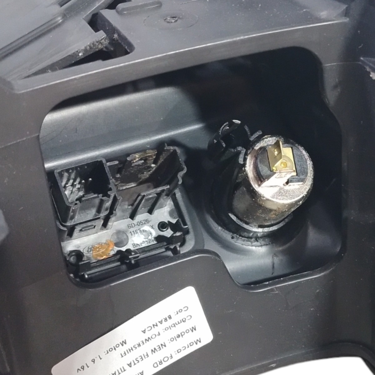 Console Central Ford New Fiesta Titanium 1.6 16v 2014 2015 8