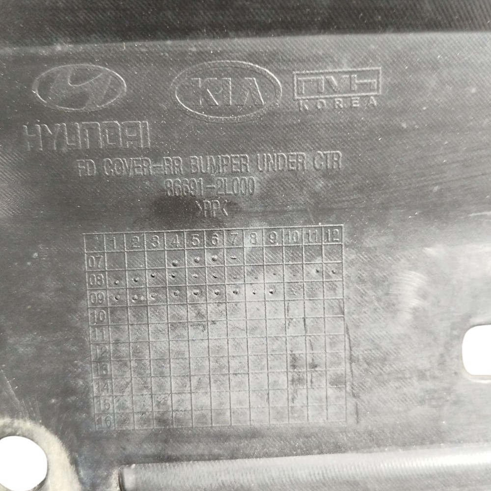 Defletor Para-choque Traseiro Hyundai I30 2008 2012 11