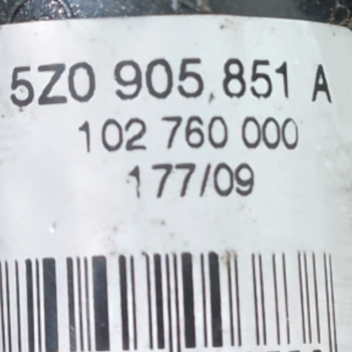 Coluna Direção Volkswagen Spacefox 2011 5