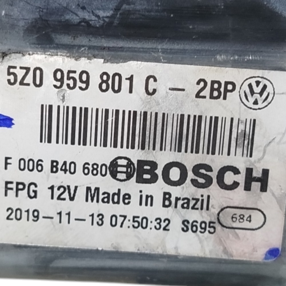 Máquina Vidro Elétrico Traseiro Esquerdo Vw Fox Xtreme 2020 11