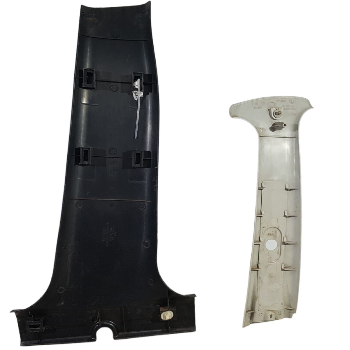 Acabamento Coluna Central Esquerdo G3 Par Vw Gol 1995 2010 2