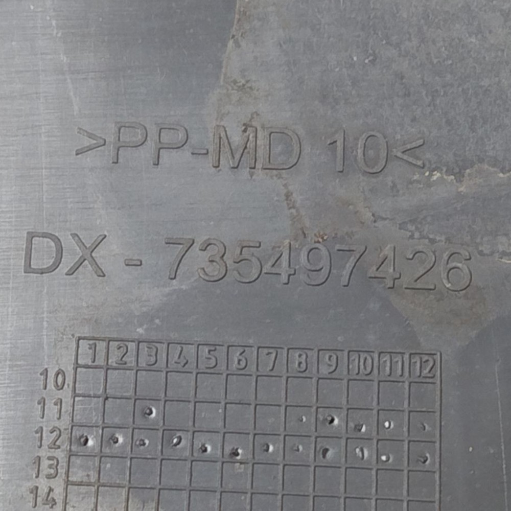 Forro Porta Dianteira Direita Fiat Grand Siena Avaria 19